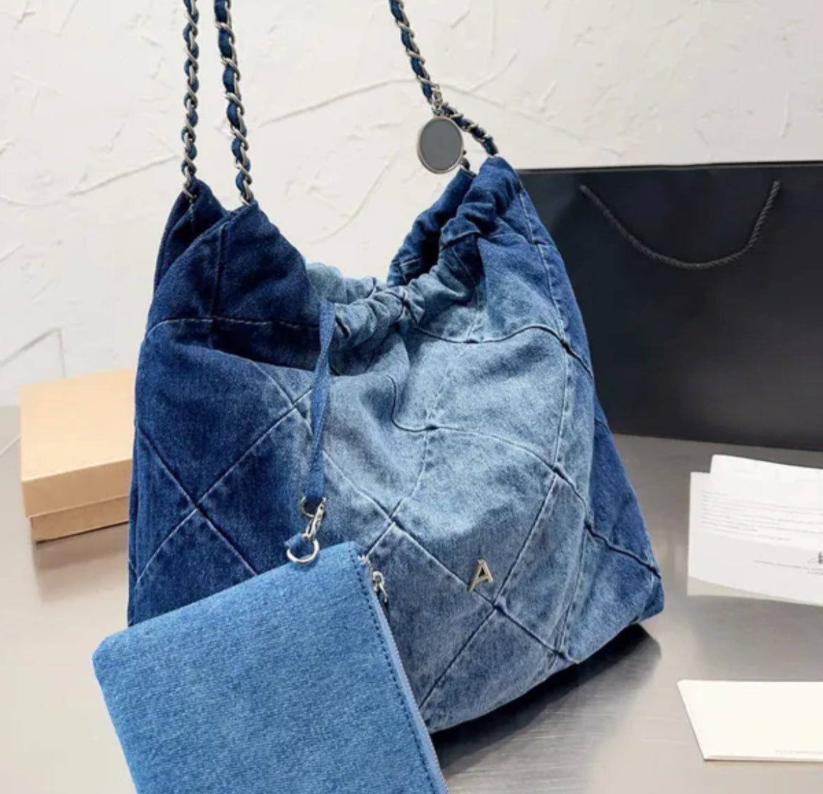 Drawstring Shoulder Bag