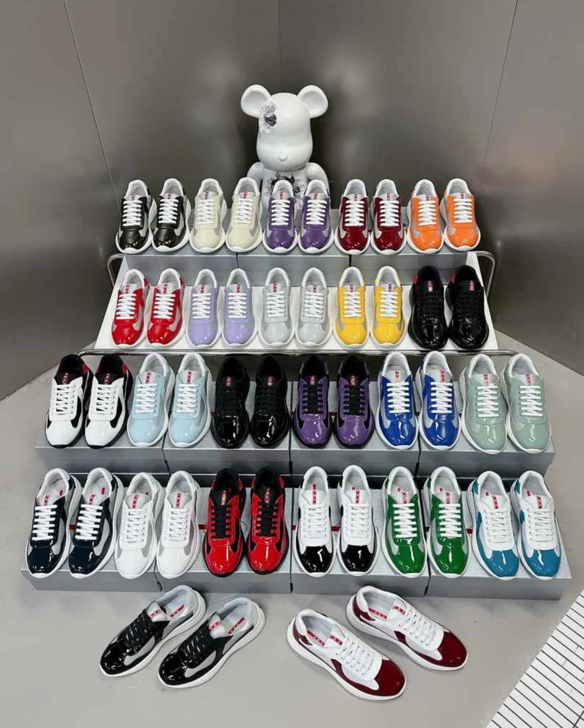 Glossy Sneakers