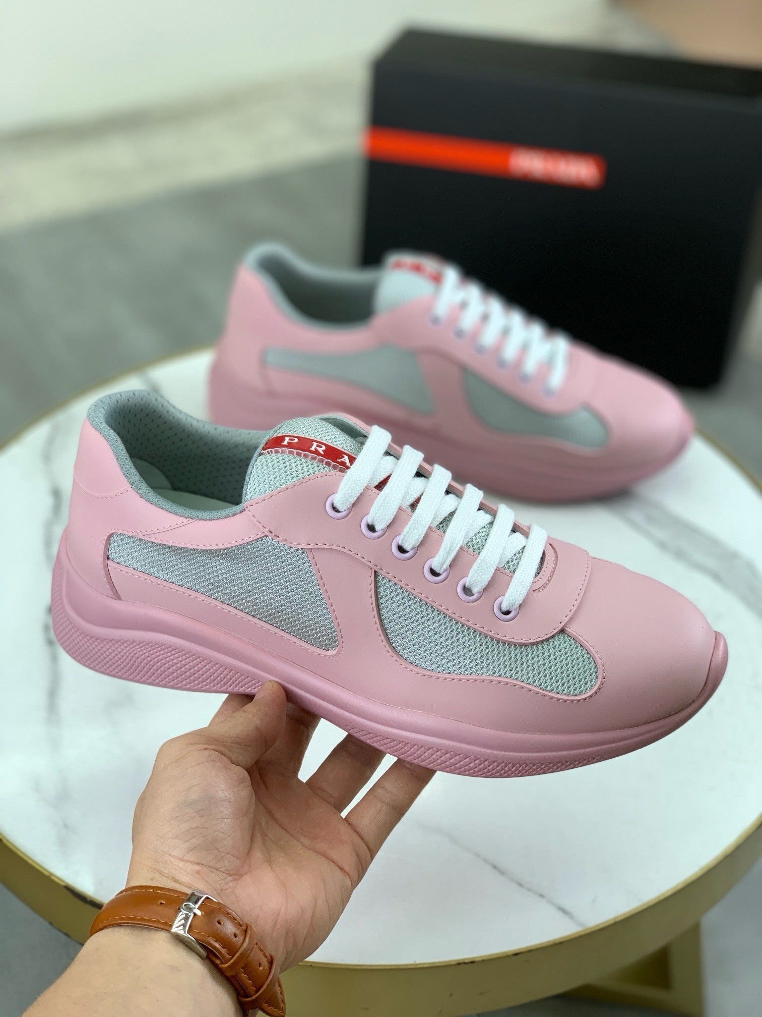 Glossy Sneakers