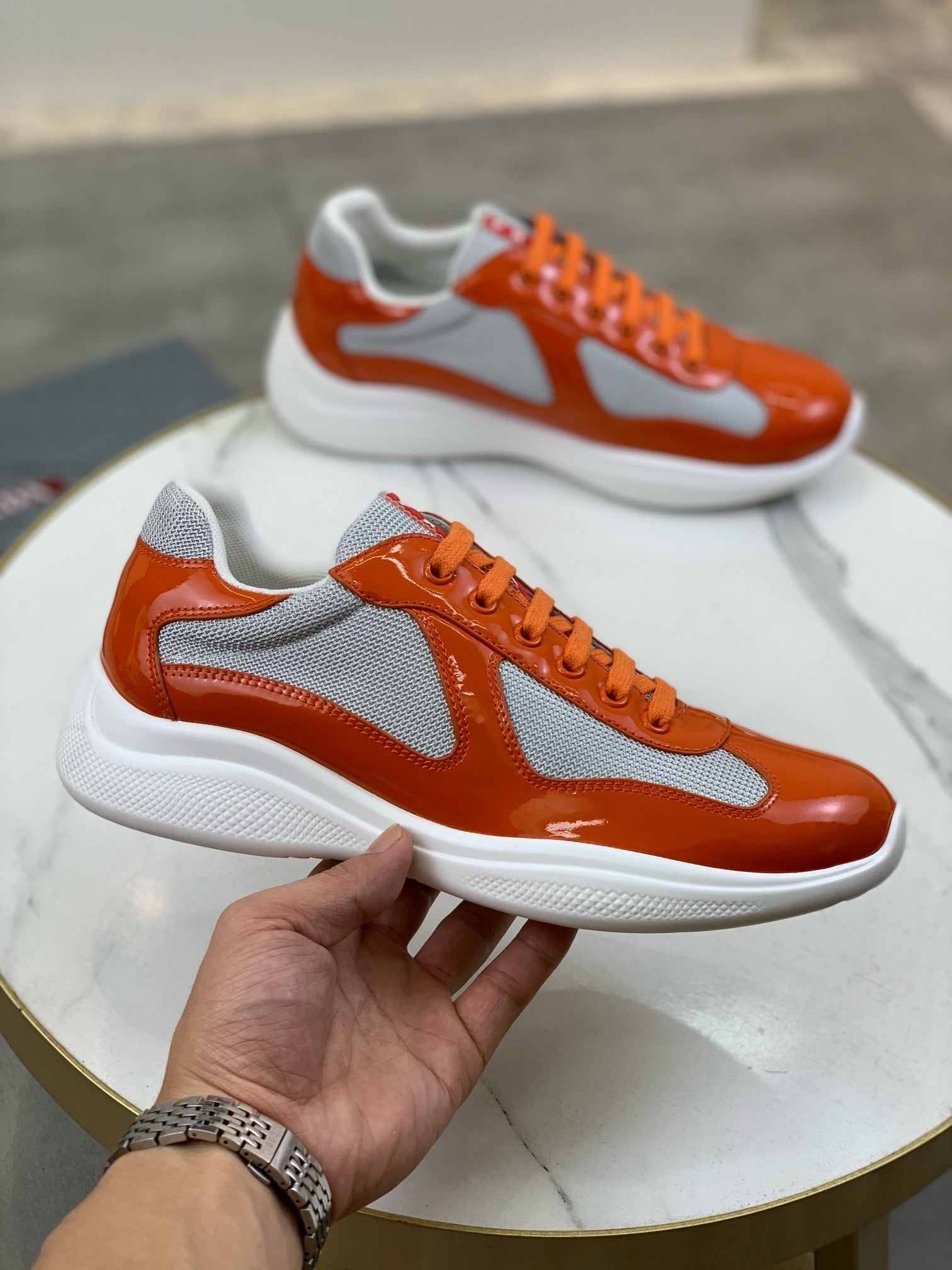 Glossy Sneakers