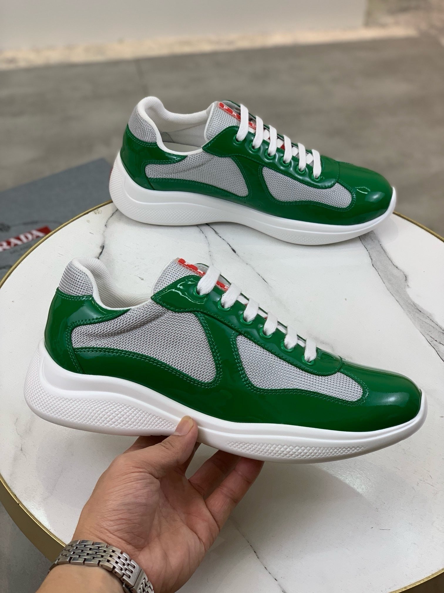 Glossy Sneakers