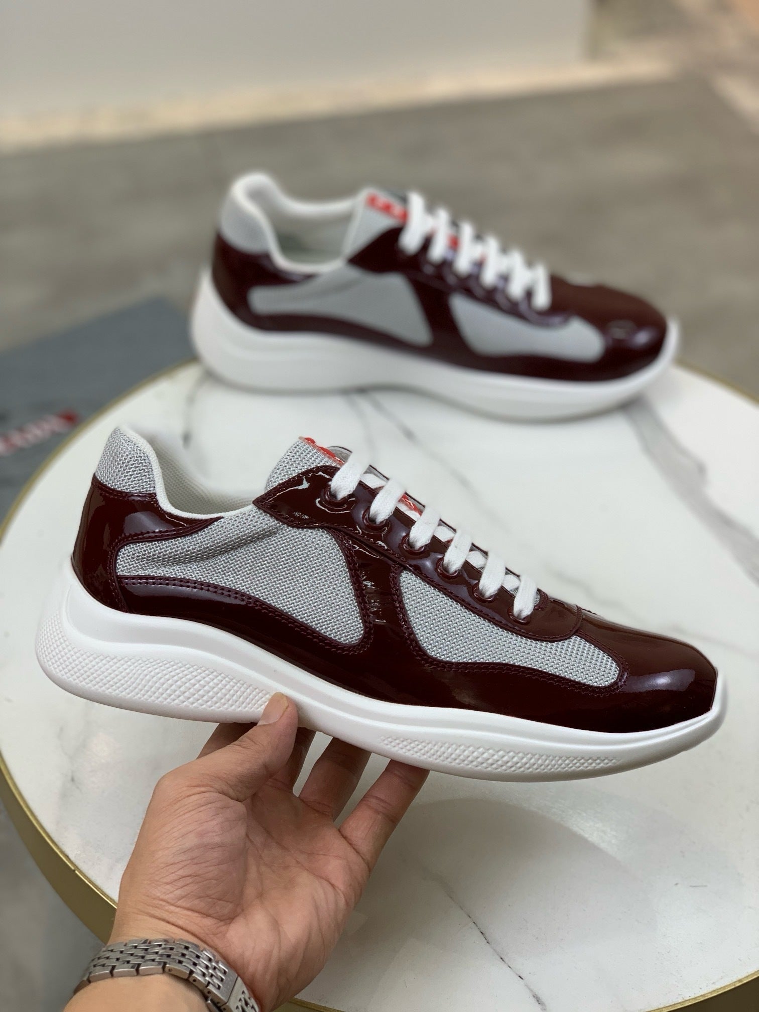 Glossy Sneakers