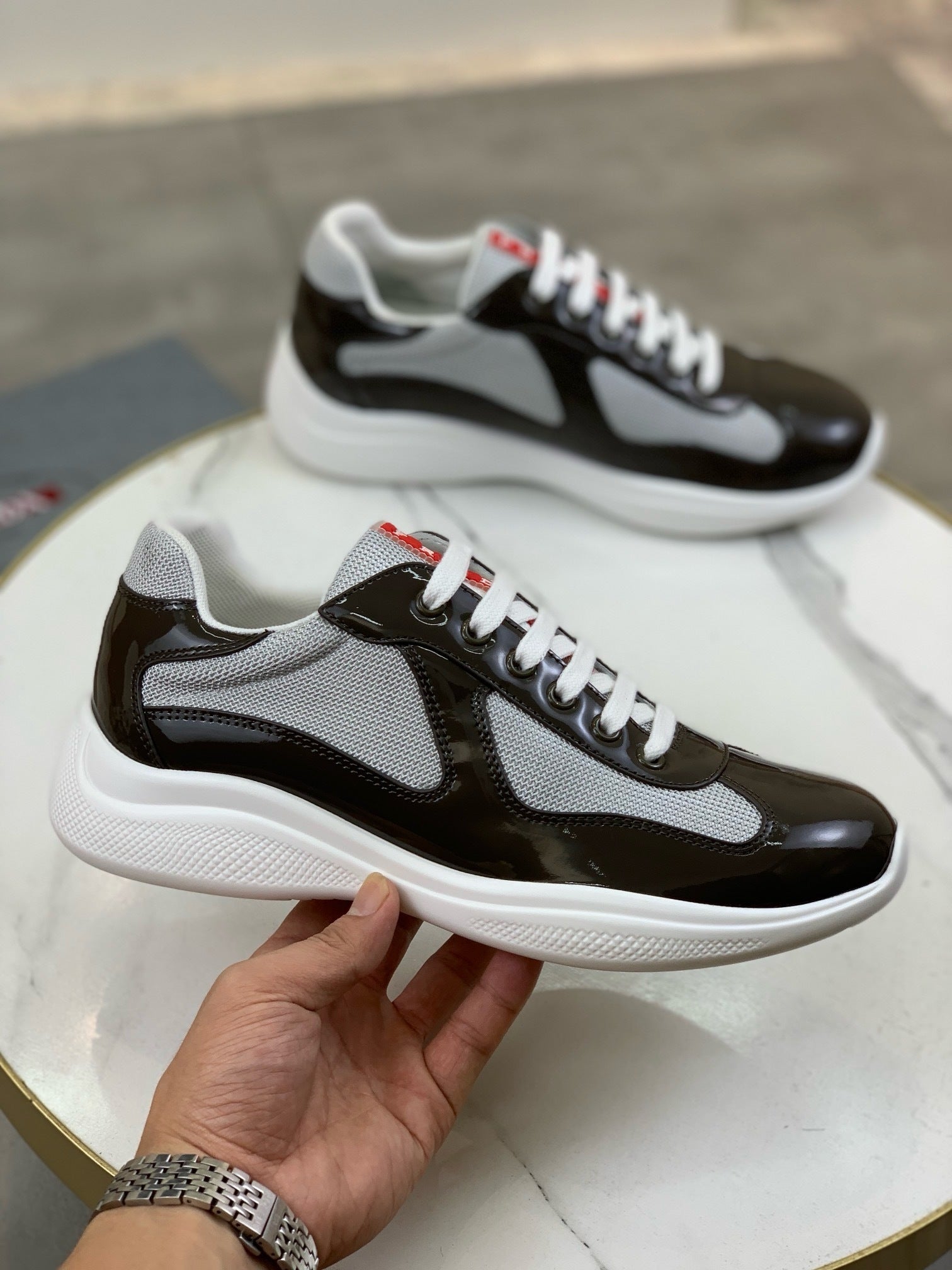 Glossy Sneakers