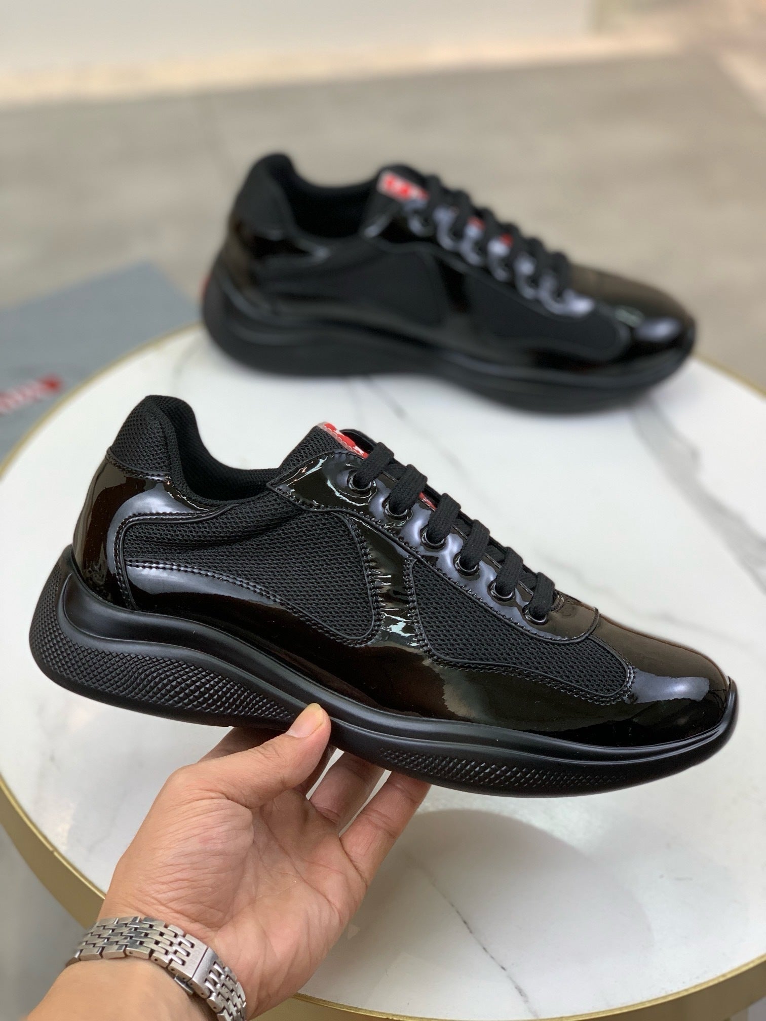 Glossy Sneakers